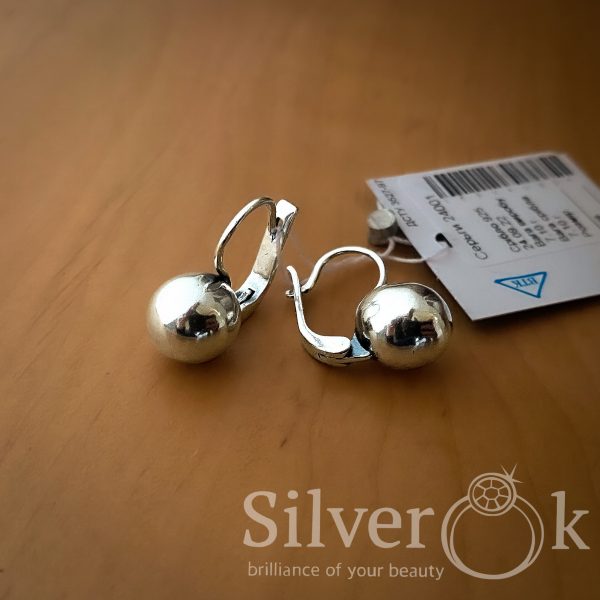 Сережки з Кульками 24001 - Зображення 3