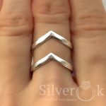 Розімкнута каблучка 12030 - Зображення 2