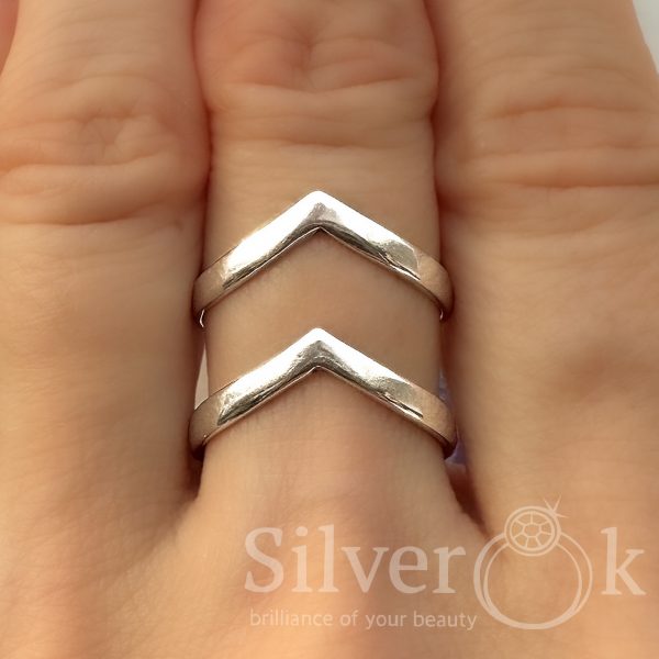 Розімкнута каблучка 12030 - Зображення 2