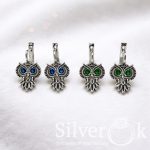 Сережки Сови 82070 - Зображення 2
