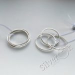 Каблучка Трініті з фіанітом 11000/2 - Зображення 3