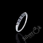 Каблучка з фіанітами 11089