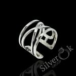 Широка каблучка 12037