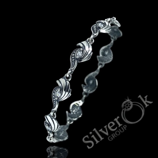 Браслет з фіанітами 50027 - Зображення 1