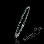 Браслет регульованої довжини з фіанітами 52007 - Зображення 6