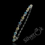 Браслет регульованої довжини з фіанітами 52007 - Зображення 5