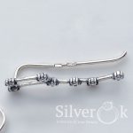 Сережки кафи Сузір'я 24021 - Зображення 4