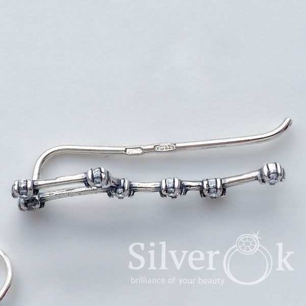 Сережки кафи Сузір'я 24021 - Зображення 4