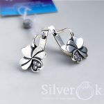 Сережки Чотирилисник 82089 - Зображення 4
