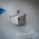 Каблучка з Тризубом 15057 - Зображення 3