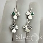 Сережки Трилисник 82076 - Зображення 2