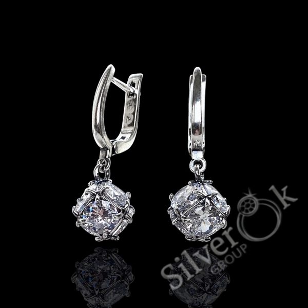 Сережки з Кульками 20332 - Зображення 1