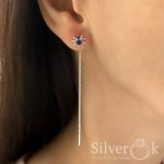 Сережки протяжки Павучки 23291/1 - Зображення 2