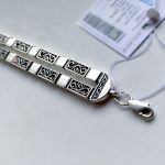 Браслет регульованої довжини з ажурними ланками 51048 - Зображення 3