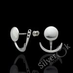 Сережки в стилі мінімалізм 82098