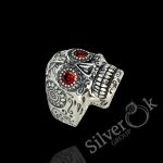 Каблучка Череп 12070 - Зображення 5