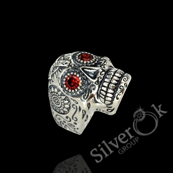 Каблучка Череп 12070 - Зображення 5