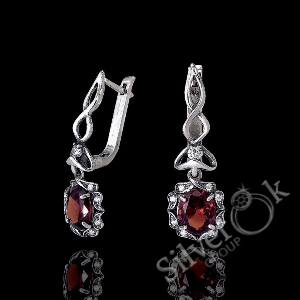 Сережки з підвіскою 20302 - Зображення 3