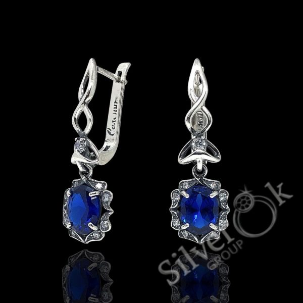 Сережки з підвіскою 20302 - Зображення 5