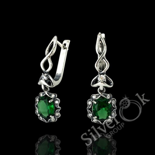 Сережки з підвіскою 20302 - Зображення 1