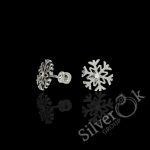 Сережки Сніжинки 23275