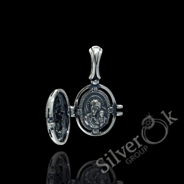 Ажурна овальна ладанка 31023 - Зображення 2