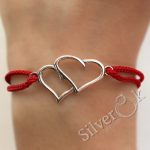 Браслет два серця 60001/11 - Зображення 2