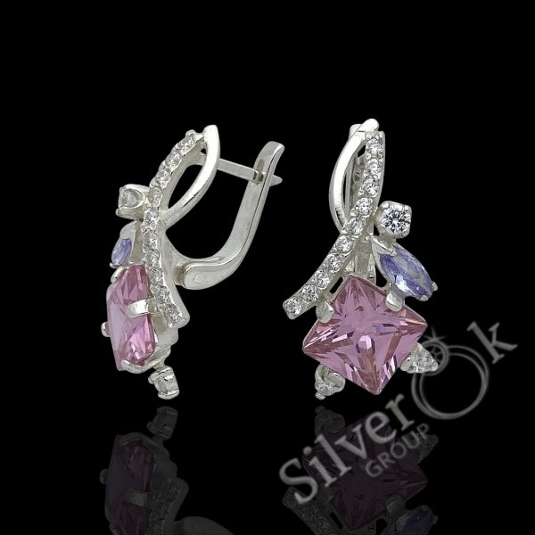 Сережки в класичному стилі 82024 - Зображення 3