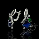 Сережки в класичному стилі 82024 - Зображення 5