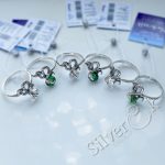 Каблучка Змія з фіанітом 12103 - Зображення 2