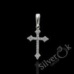 Невеликий Хрестик з фіанітами 35114