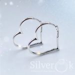 Оригінальні сережки Сердечка 24101 - Зображення 4