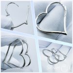 Оригінальні сережки Сердечка 24101 - Зображення 3