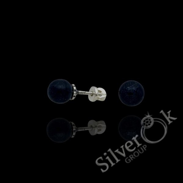 Пусетні сережки з закрутками 23016 - Зображення 5