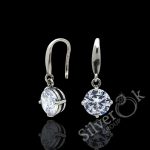 Сережки з підвіскою 24074