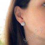 Фактурні сережки 4980/1 (Родовані) - Зображення 2