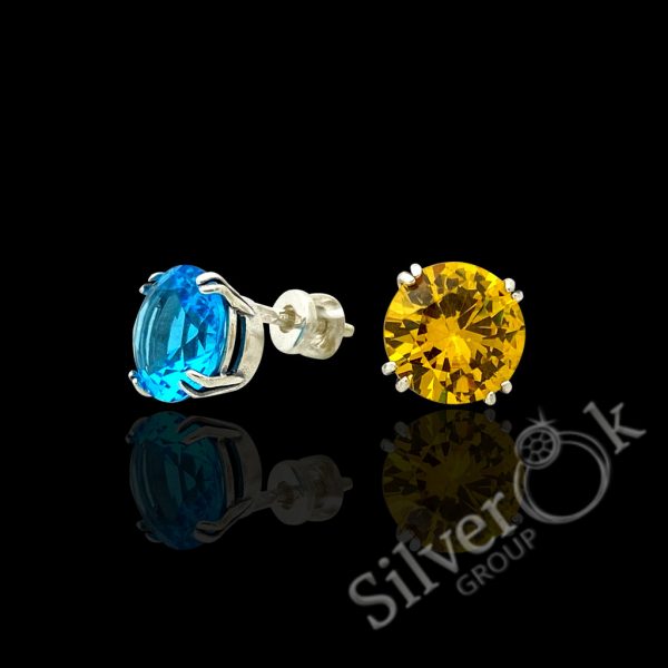 Сережки з закрутками 20422/2 - Зображення 1