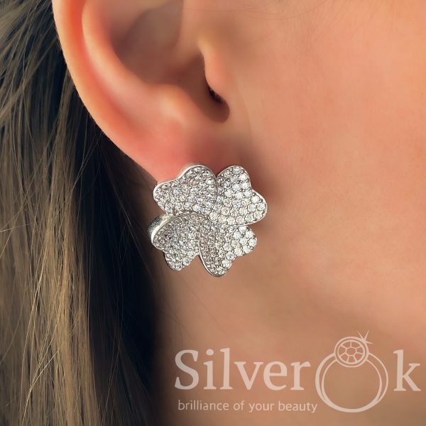 Сережки Орхідея 2483р (Родовані) - Зображення 2
