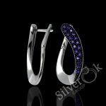 Сережки Вар'єте 2978р (Родовані) - Зображення 3