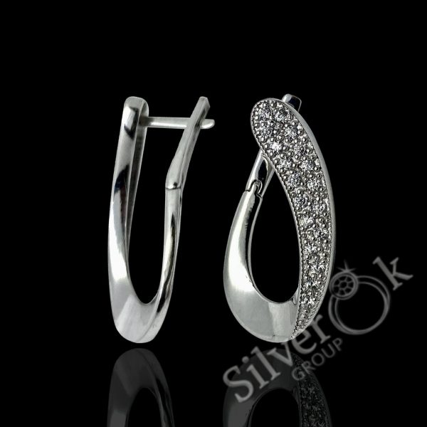 Сережки Вар'єте 2978р (Родовані) - Зображення 1