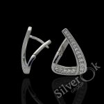 Сережки Ріміні 20124р (Родовані)