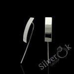 Сережки Агата 20205р (Родовані)