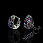 Сережки Безе мікс 2453р (Родовані)