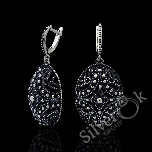 Сережки Бурбон 2931о - Зображення 1