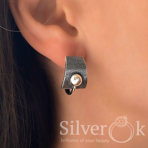 Сережки Хайтек 2996о - Зображення 2