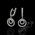 Сережки Вітраж 20074/1р (Родовані)