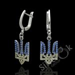 Сережки з Тризубами 23268 - Зображення 3