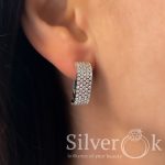 Сережки Люрекс 2984р (Родовані) - Зображення 2