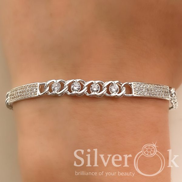 Браслет Арабський Бісмарк з пластинами 7004 - Зображення 2