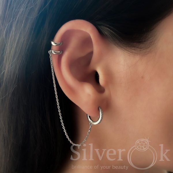 Моносережка з ланцюжком 4999 (Родована) - Зображення 2